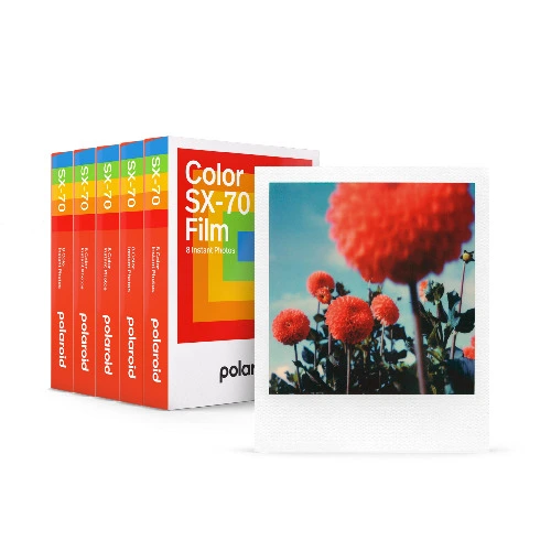Color SX-70 Film Five Pack | Polaroid US