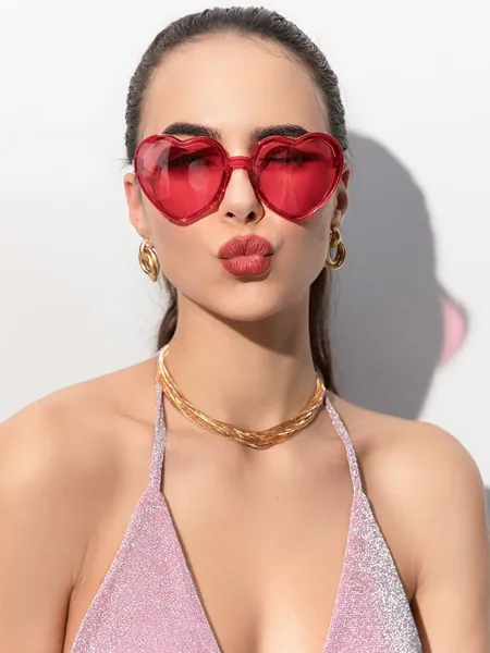 Heart Frame Sunglasses