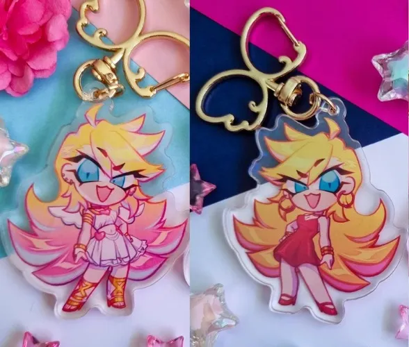 Double-Sided Panty Keycharm