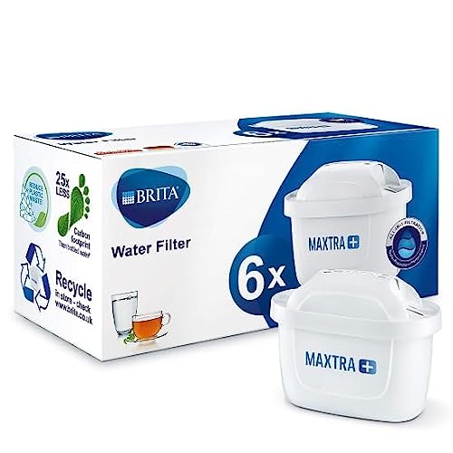 BRITA MAXTRA+ 6 Pack Replacement Water Filter Cartridges