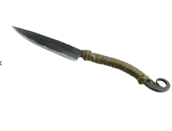 Handmade historical kitchen knife