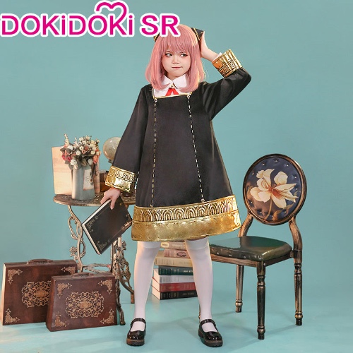 【 Ready For Ship】DokiDoki-SR Manga Spy x Family Cosplay Anya Forger Cosplay Costume spyxfamily | S