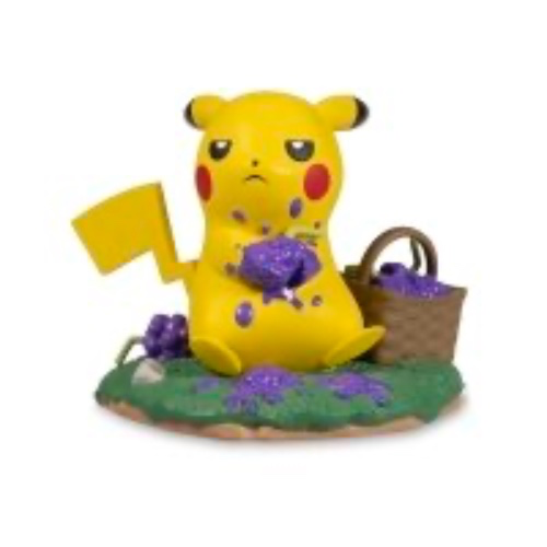 Pikachu mood annoyed figure