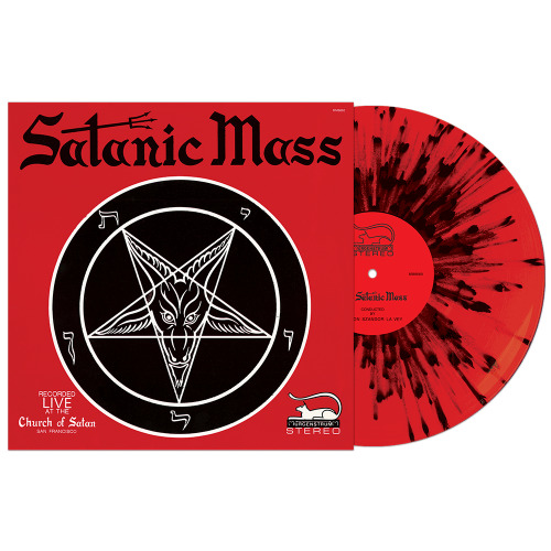 Anton Lavey - Satanic Mass (Red-Black Splatter) 