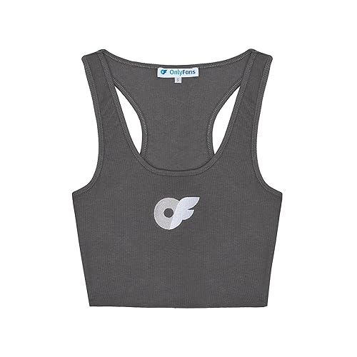 OnlyFans Ribbed Tank - XX-Large - Gray
