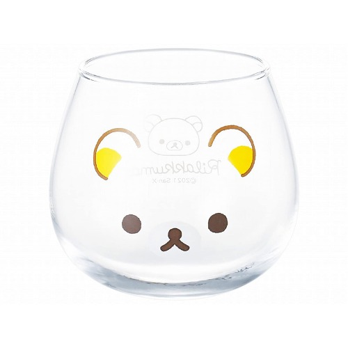 Kaneshotouki 362114 01. Rilakkuma Wobble Tumbler, 10.8 fl oz (320 ml), Face - 01. Rilakkuma Tumbler