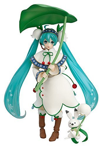 Vocaloid - Hatsune Miku - Rabbit Yukine - Figma #EX-024 - Snow 2015 , Snow Bell Ver. - Pre Owned