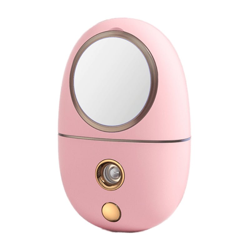 Mini Portable Nano Face Mister / Mirror - Blush Pink
