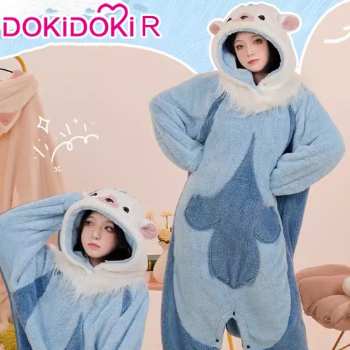 DokiDoki-R Game Genshin Impact Leisurely Otter Costume Sleepwear Pajamas Fontaine Neuvillette | S-PRESALE
