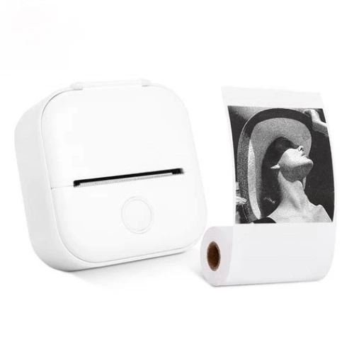 Phomemo printer 🖨 + rolls of paper.