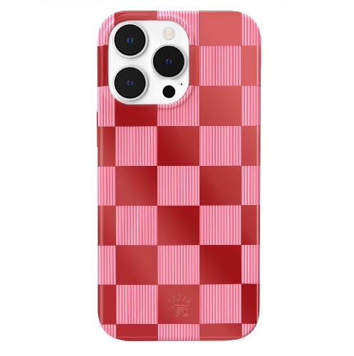Rose Vibe Checkered iPhone Case | iPhone 14 Pro Max