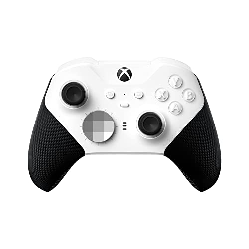 Xbox Elite Series 2 Core Wireless Gaming Controller – White – Xbox Series X|S, Xbox One, Windows PC, Android, and iOS - White