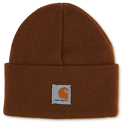 Carhartt Kids' Acrylic Knit Beanie Watch Hat - 2-5T - Carhartt Brown