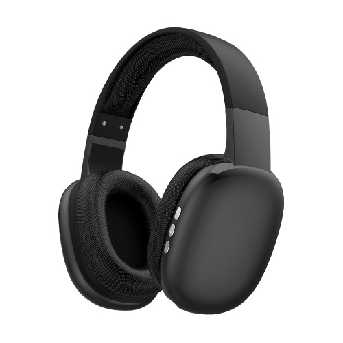 Gabba Goods Platinum Vibe Over-Ear Bluetooth Headphones - Black