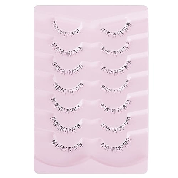 Eyelashes False Bottom Lashes Lower Lashes Fake Bottom Eyelashes 7 Pairs R-2