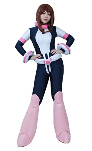 miccostumes Women's Anime Hero Cosplay Suit Costume with Waist Piece and Neckwear - Small