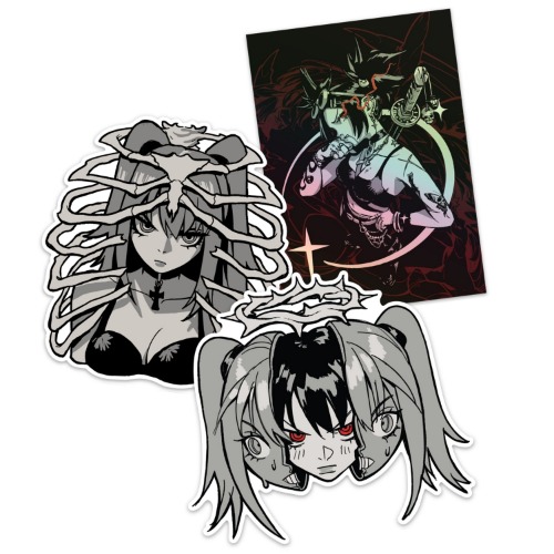 Bones Stickers 3 Pack