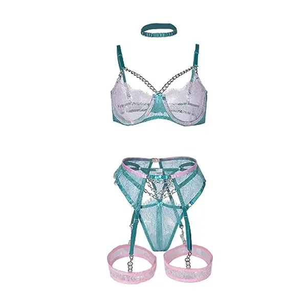 HHX Women Lingerie Sexy Teddy One-Piece Lace Babydoll Fishnet BabyDoll Bodysuit Nightie