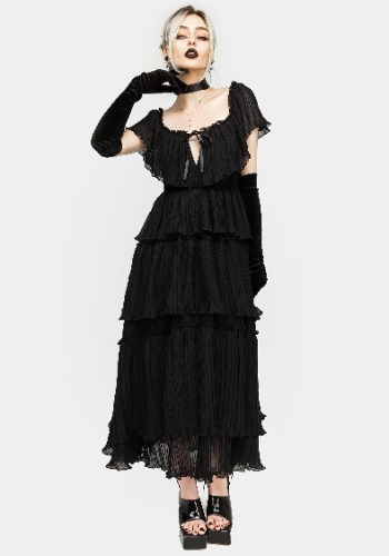 Thornhille Tulle Tiered Midaxi Dress | US 6