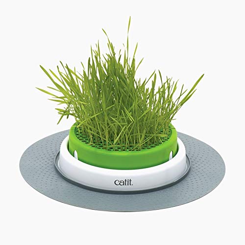 Catit Senses 2.0 Cat Grass Planter, Interactive Cat Toys - Cat Grass Planter