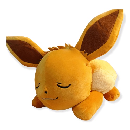 Pokemon Eevee Sleeping Plush - Pokemon Store