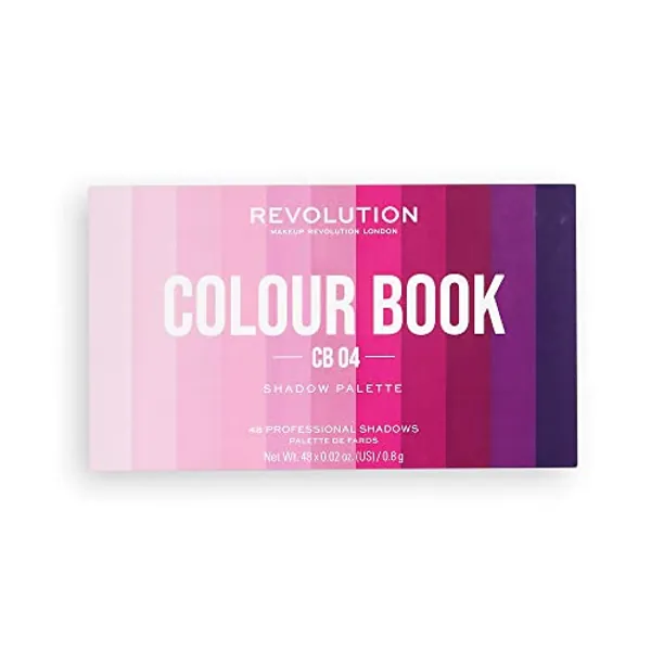 Makeup Revolution, Colour Book Eyeshadow Palette, CB04, 269g