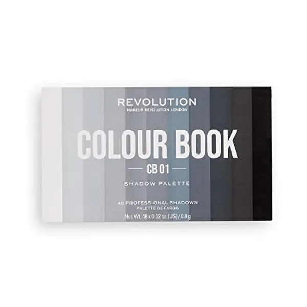 Makeup Revolution, Colour Book Eyeshadow Palette, CB01, 269g