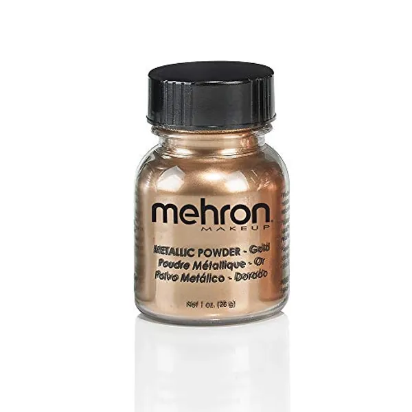 Mehron Metallic Powder - Gold (28 Gr)