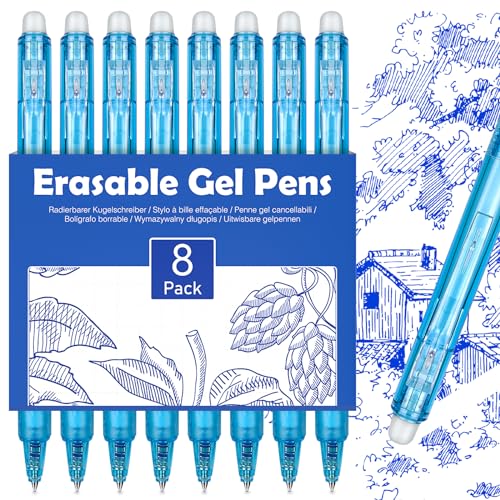 erasable gel pens KERIFI Radierbarer Kugelschreiber 