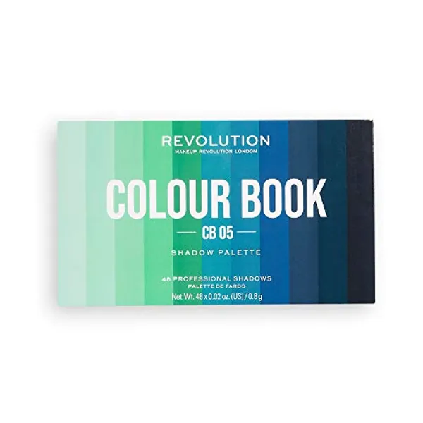 Makeup Revolution, Colour Book Eyeshadow Palette, CB05, 269g
