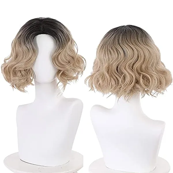 Boccte Loki Sylvie Cosplay-Perücke, Kunsthaar, hitzebeständig, Rollenspielhaare für Halloween-Party