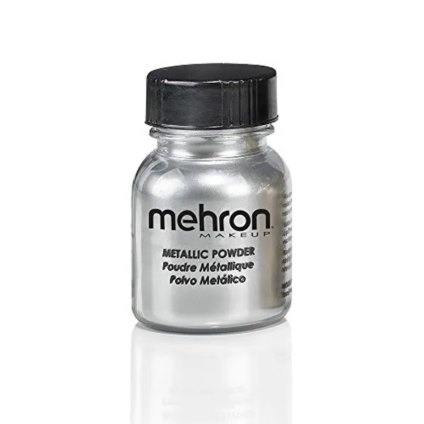 Mehron Metallic Powder - Silver (14 Gramm)
