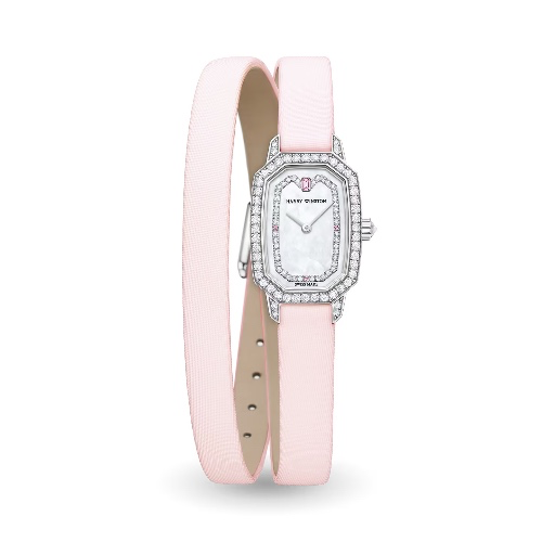 To be gifted IRL - Pink Harry Winston Emerald watch