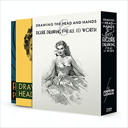 Drawing the Head and Hands & Figure Drawing (Box Set) (Andrew Loomis) - Gebundenes Buch