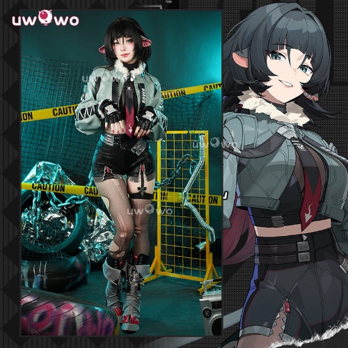 【Pre-sale】Uwowo Collab Series: Game Zenless Zone Zero/ZZZ Jane Doe Cosplay Costume - S