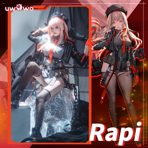 Game Foddness OF VICTORY: NIKKE Cosplay Rapi Costume - S