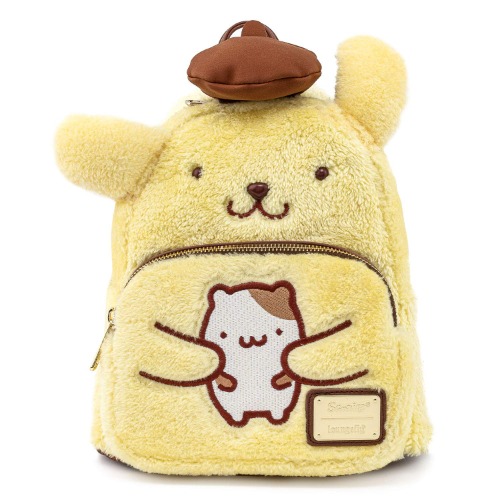 Loungefly Sanrio Pompompurin Cosplay Adult Womens Double Strap Shoulder Bag Purse - 