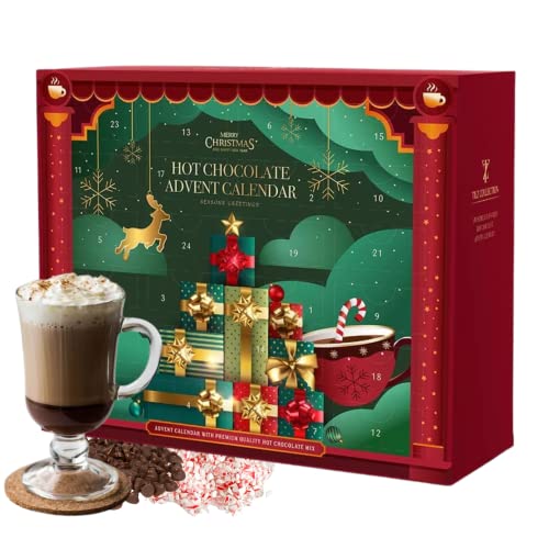 Calendrier de l'Avent 2023 chocolat chaud