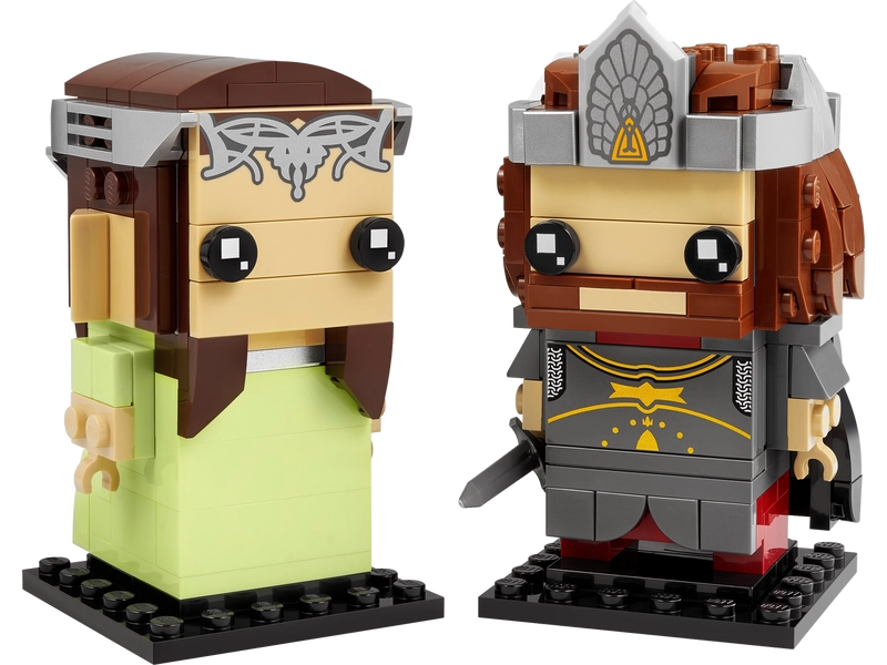 Aragorn™ et Arwen™ 40632 | BrickHeadz | Boutique LEGO® officielle FR 
