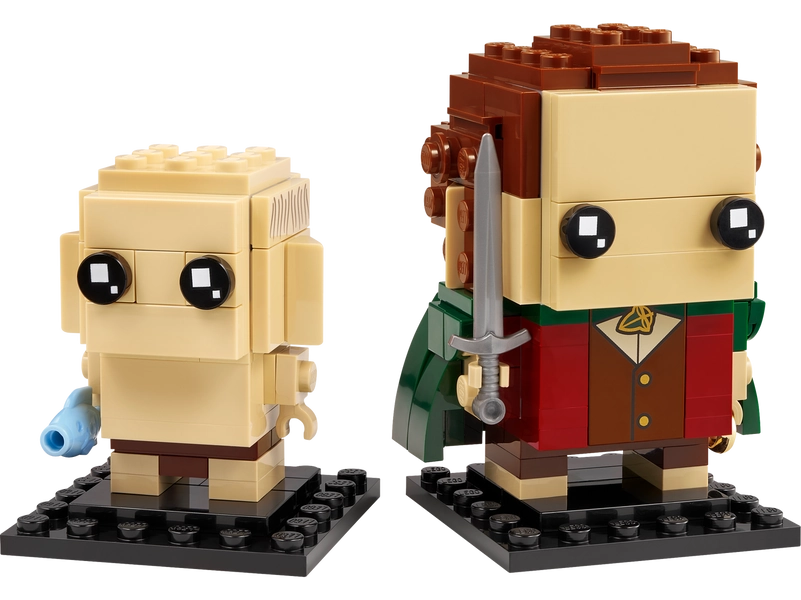 Frodon et Gollum™ 40630 | BrickHeadz | Boutique LEGO® officielle FR 