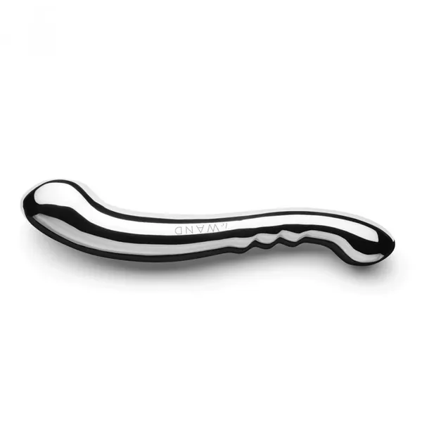 Le Wand Stainless Contour Metal G-Spot and Prostate Massager by Condomania.com