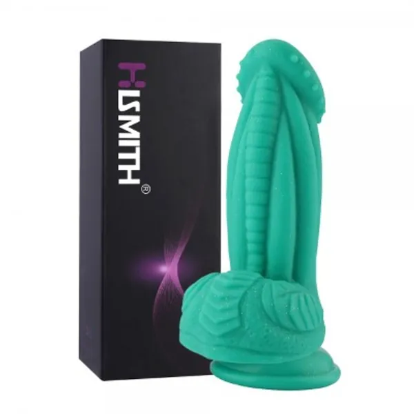 Hismith 8.2" Sea Monster Silicone G-spot Dildo with Suction Cup - Monster Series - Hismith Official