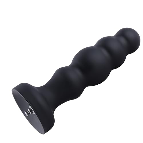 Hismith Anal Plug 21.2cm Analdildo, 18cm Riesen Dildo Einführbar Monster Silikon Dildo Abnehmbares KlicLok System Sexspielzeug-M Größe Tanghulu Schwarz