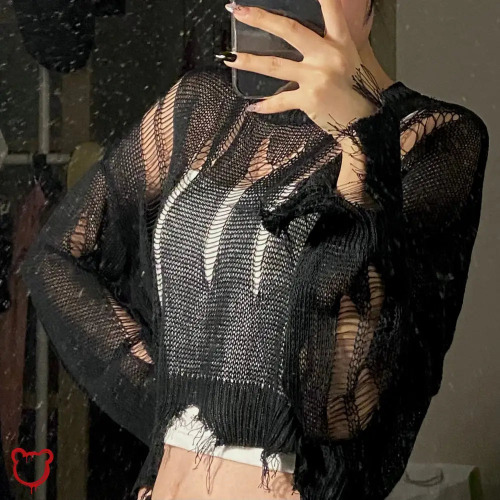 Shadowed Grunge Sweater