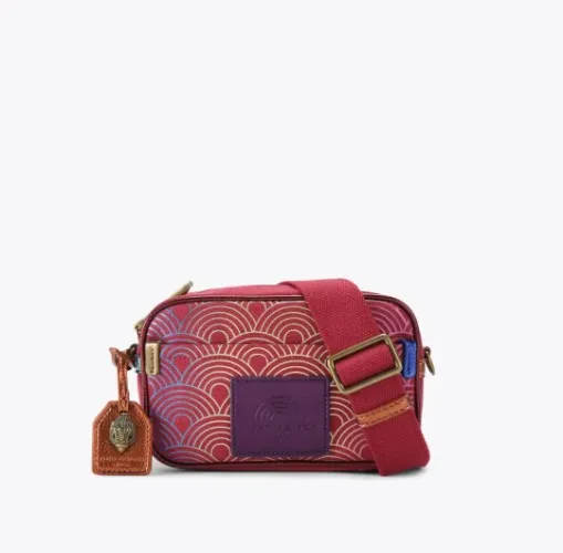 SOUTHBANK SM CAMERA BAG Red Rainbow Camera Purse by KURT GEIGER LONDON
