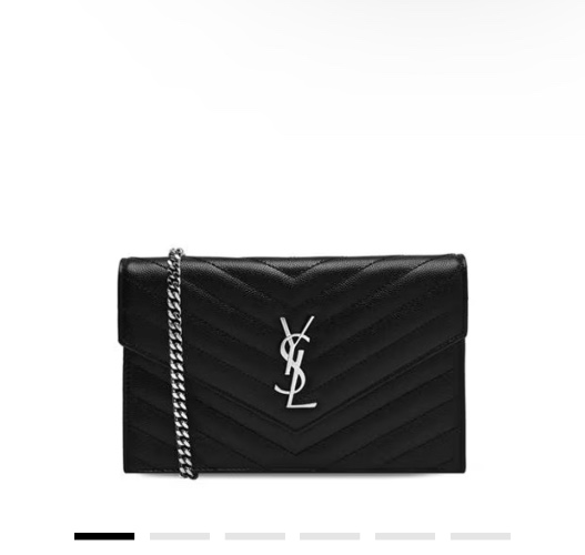 SAINT LAURENT Monogram Envelope Crossbody Bag