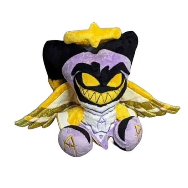 Oiytrmcg 2024 Latest Hazbin Hotel Plushies, 11.8" Hazbin Plushies Toy, Cute Stuffed Animal Doll for TV Fans Gift,Birthday for Boys and Girls (Adam)