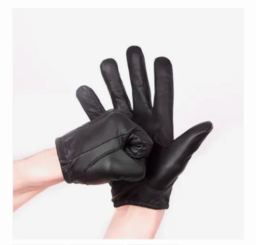 Leather Police Inspection Gloves | XS