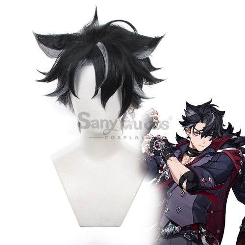 Game Genshin Impact Cosplay Wriothesley Cosplay Wig