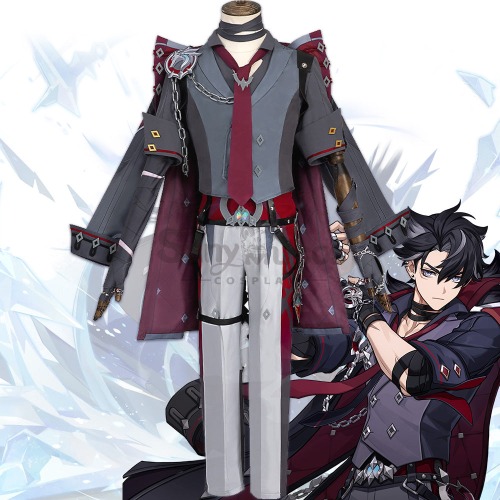 【Custom-Tailor】Game Genshin Impact Cosplay Wriothesley Cosplay Costume Plus Size - XL